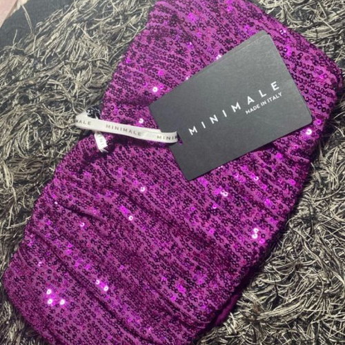 Top with magenta sequins new
