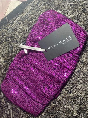 Top with magenta sequins new