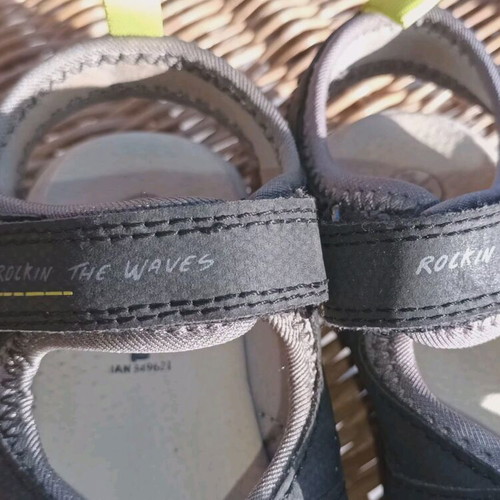 Lupilu summer shoe for boys No 26 like new, gray sandals