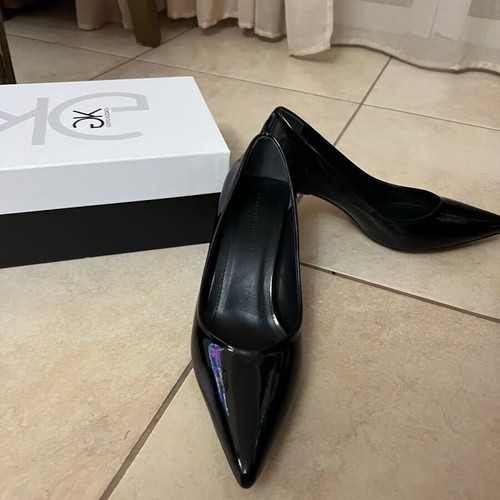 Gianna Kazakou Black Pumps New Size 39, 5 cm Heel