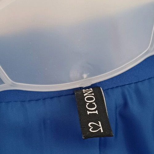 Women's short blue jacket like new, size S