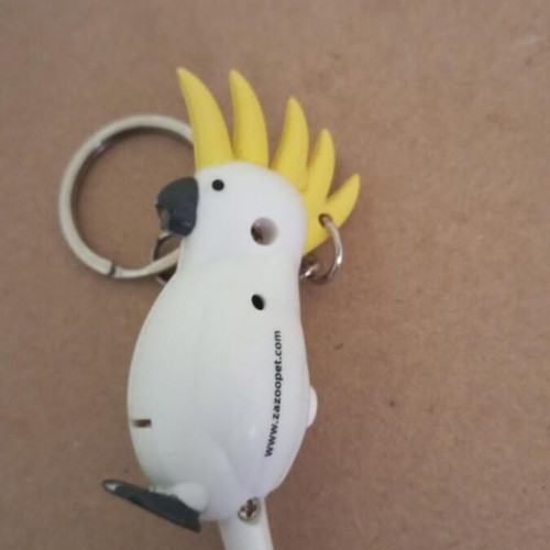 Parrot Keychain with Sound like new