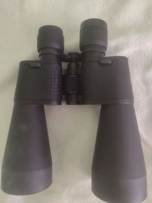 Sakura 60×90 binoculars used, Porro design, central focus