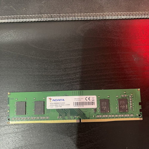 ADATA RAM 8GB DDR4 2666MHz like new
