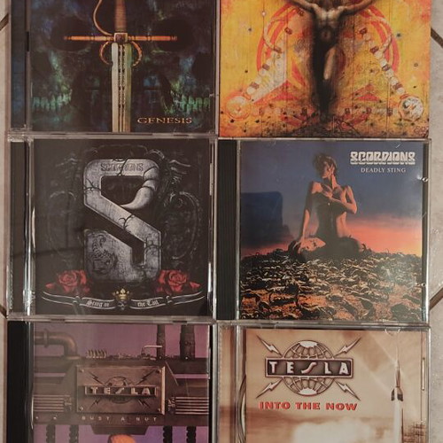 Heavy Metal CD collection, 23 albums
