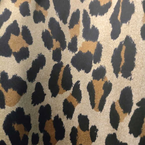 Satin leopard shirt Zara like new, size XL