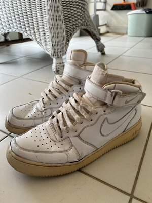 Nike Air μεταχειρισμένα, casual παπούτσια μέγεθος 45, άσπρα