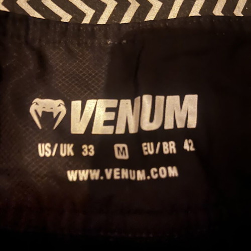 Venum Men Dark Camo Double Shorts swimwear used, size M