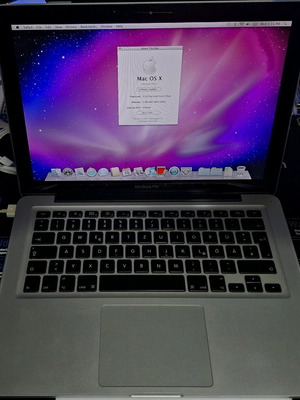 MacBook Pro 2009 used, Intel Core 2 Duo, 4GB RAM, 256GB SSD
