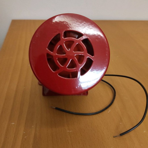 Outdoor alarm siren AC 110V new, metal construction