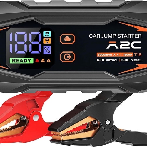 Powerful Car Jump Starter and Power Bank 16800mAh new