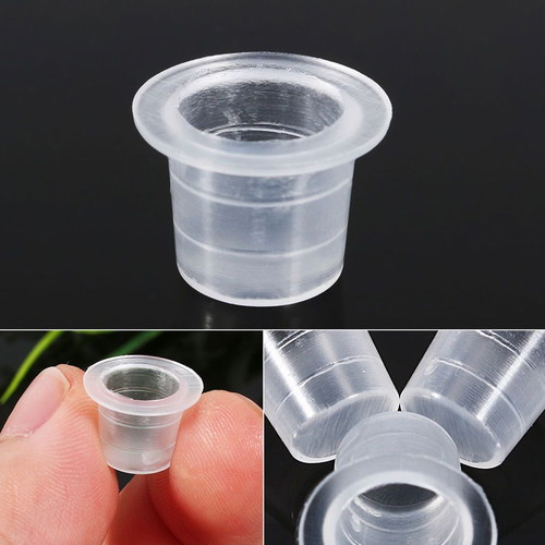 Tattoo Ink Caps Small 8mm, pack of 100