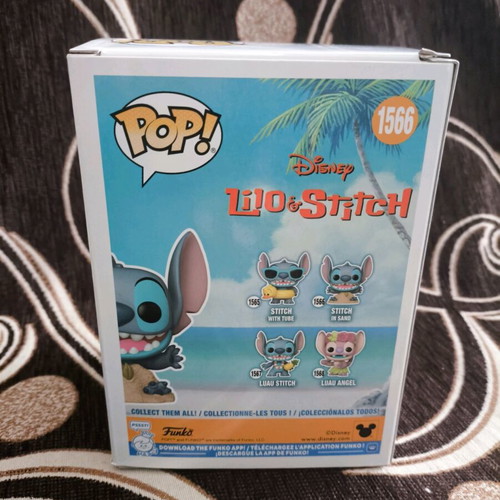 Stitch in Sand Funko Pop Disney Lilo and Stitch 1566 new