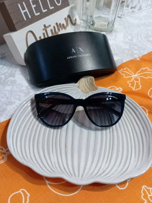 Armani Exchange Women's Sunglasses like new, dark blue