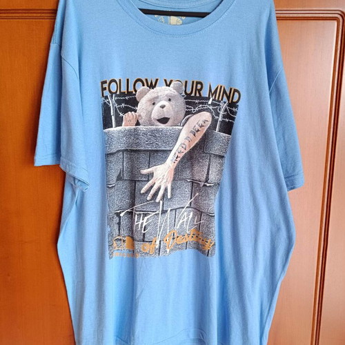Americanino men's T-shirt size 2XL used blue