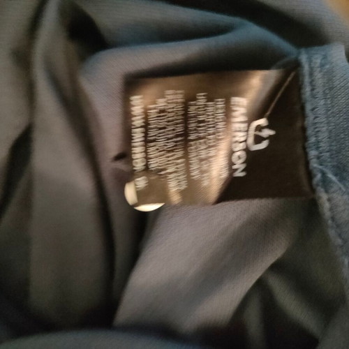 Emerson polo piqué shirt used, XXL, petrol color