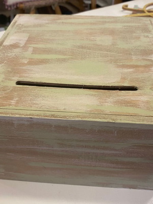 Wooden wish box new