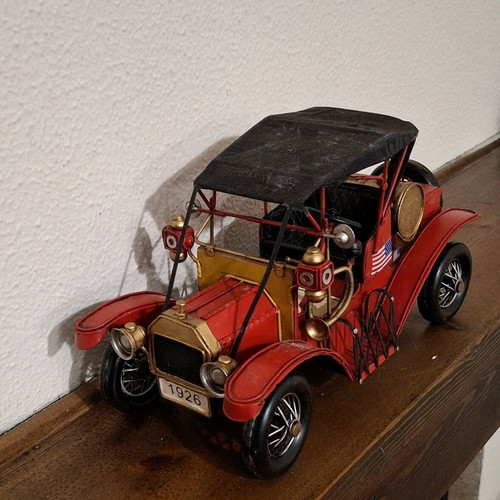 Vintage metal decorative car SP Souliotis like new
