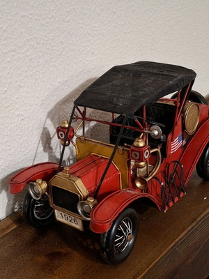 Vintage metal decorative car SP Souliotis like new