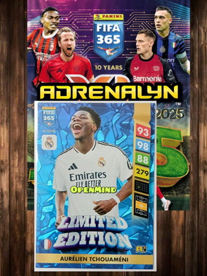 Κάρτα Aurelien Tchouameni Limited Edition Fifa 365 2025 Andrenalyn XL καινούργια