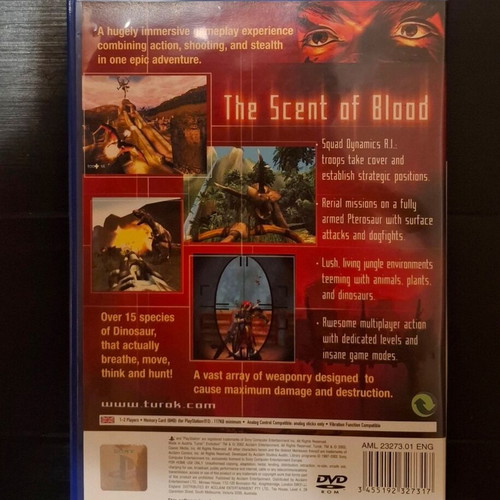 Turok Evolution PS2 used, action adventure game