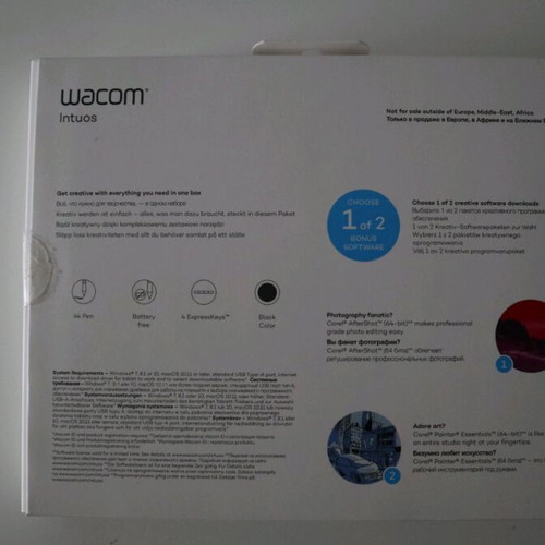 Wacom Creative Pen Tablet new