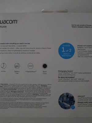 Wacom Creative Pen Tablet new