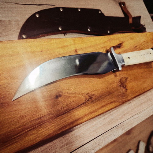Hunting massive knife from the Collection