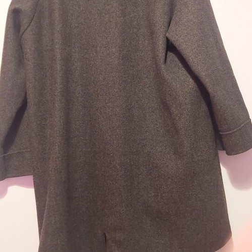 Light Jacket with Zipper and Hood used, gray, size 4XL