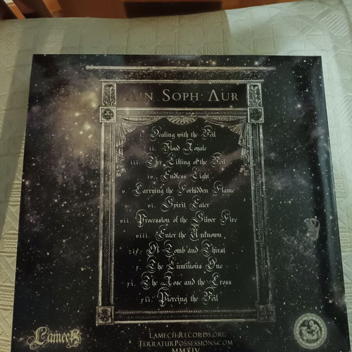 Hetroertzen Ain Soph Aur 2 LP like new, deluxe edition with book