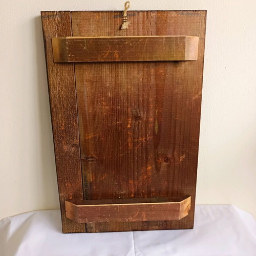 Wooden advertising frame like new