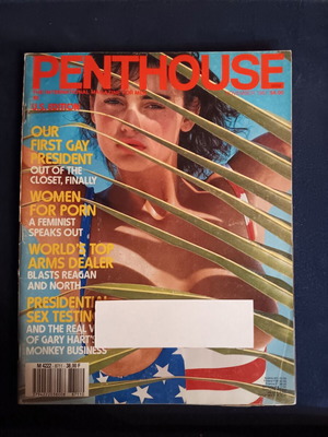 Penthouse αμερικανική έκδοση Νοεμβρίου 1987 σαν καινούργιο