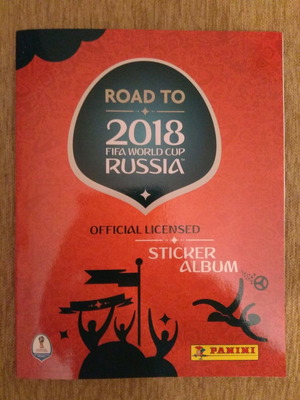 Άλμπουμ Panini Road to 2018 FIFA World Cup Russia καινούργιο