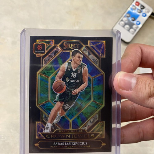 Panini Select 25-26 Crown Jewels Saras Jasikevicius card