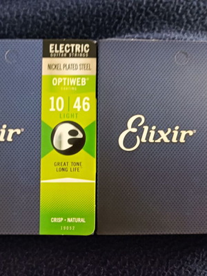Χορδές Elixir Optiweb 10-46 καινούργιες