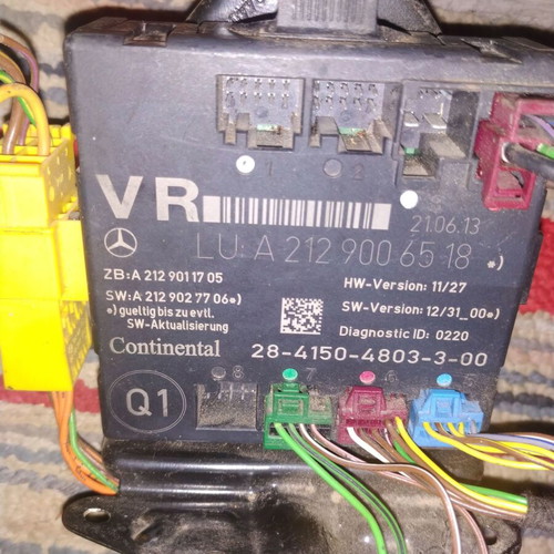 Mercedes-Benz S E350 door module used, A 212 900 65 18