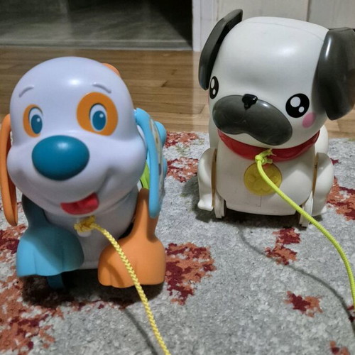 Σκυλάκια Fisher Price και Baby Clementoni σαν καινούργια