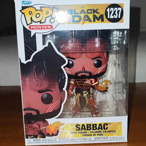 Funko Pop Sabbac #1237 Black Adam used