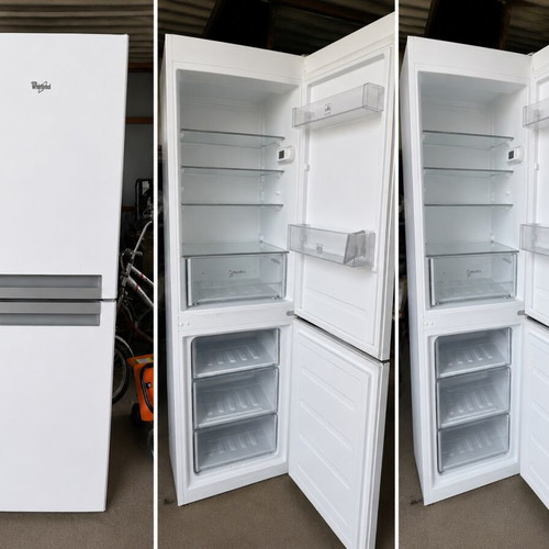 Whirlpool refrigerator like new, 170cm height, 59cm width