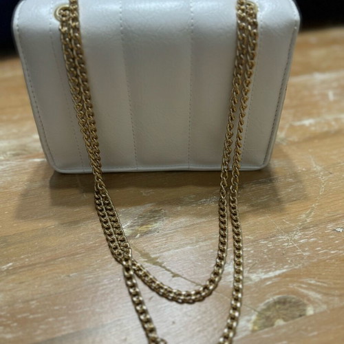 White bag with chain like new
