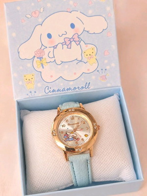 Ρολόι Cinnamoroll Sanrio καινούργιο με κουτί δώρου γαλάζιο