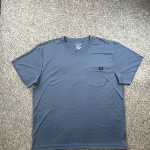 Dickies T-shirt with pocket, blue slate, 2XL
