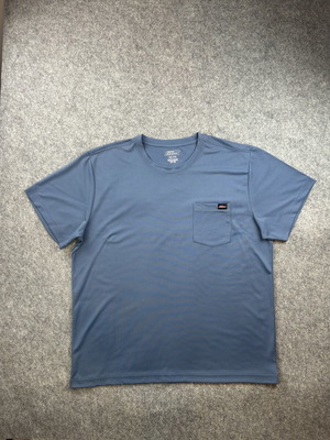 Dickies T-shirt with pocket, blue slate, 2XL