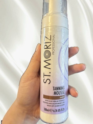 St. Moriz Self Tanning Mousse dark καινούργιο, σφραγισμένο