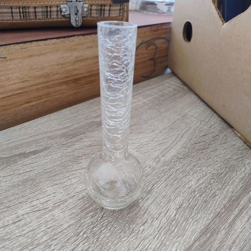 Small glass vase used