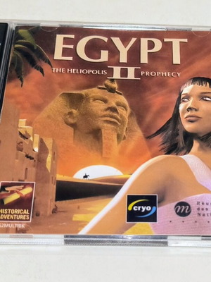 Egypt II: The Heliopolis Prophecy PC game like new, adventure
