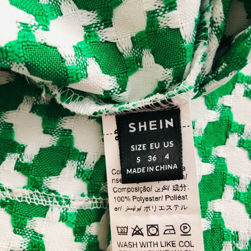 Shein women's suit used, blazer and shorts, size S