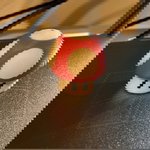 Θήκη Super Mario Μανιτάρι για Παιχνίδια Nintendo Switch καινούργια, κόκκινη