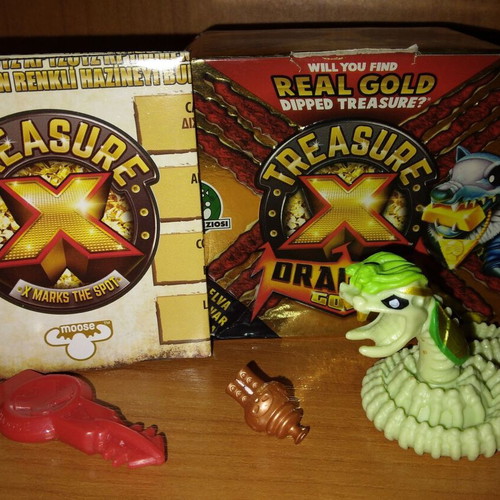 Treasure X large pack 9 figures and sets like new