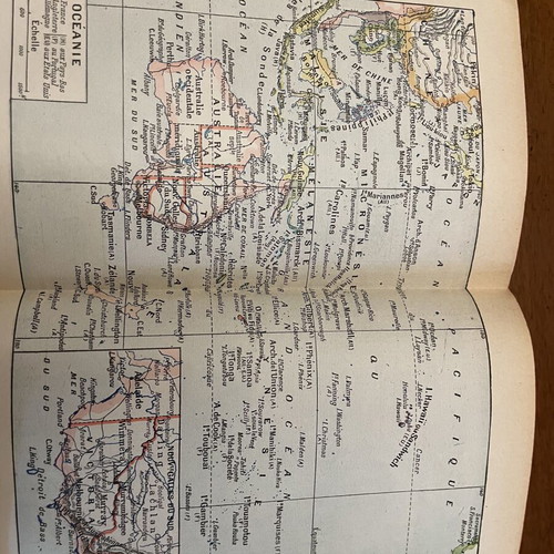 Memento Larousse γαλλική εγκυκλοπαίδεια 1918 μεταχειρισμένη, δερματόδετη
